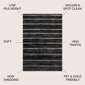 Williamsburg Minimalist Stripe Area Rug